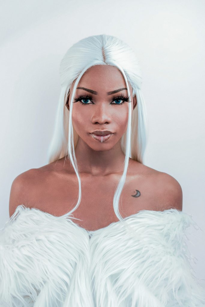 Synthetic hair wigs